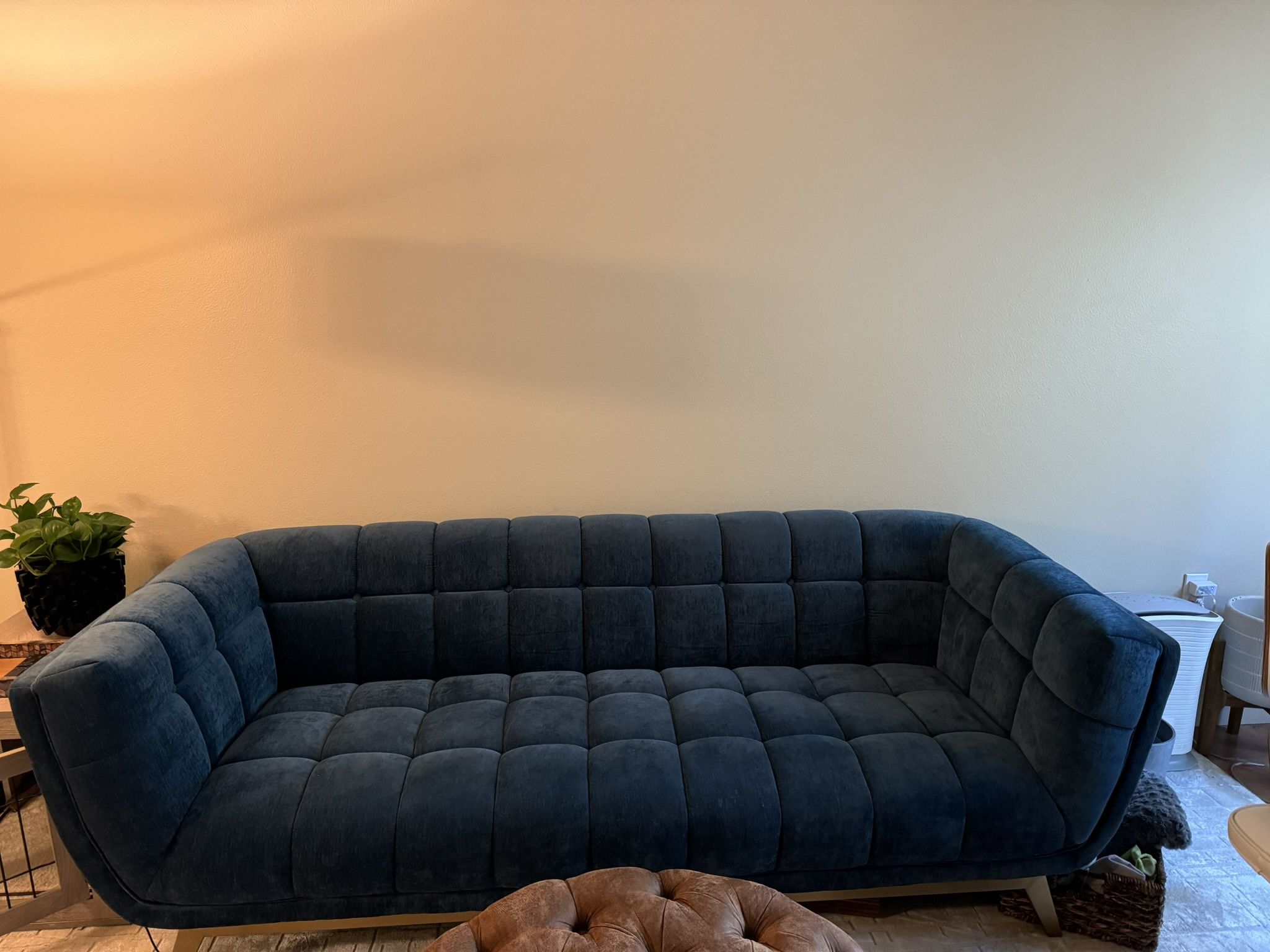 Beautiful Comfortable Velvet Sofa