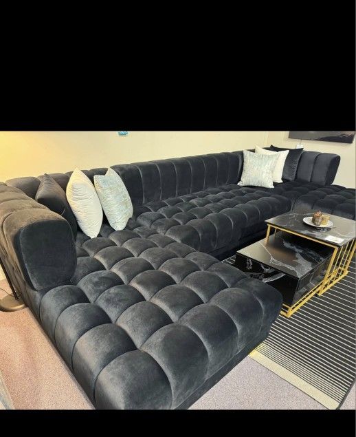 Black Couch For Sell