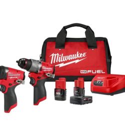 Milwaukee Electric - M12 Fuel. 2-Tool Combo KIT