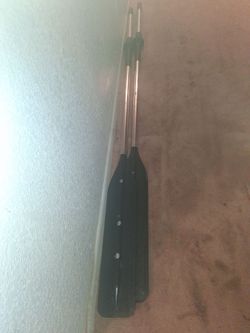 Aluminum Shaft Rowing Oars Pair