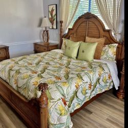 6 Piece Tommy Bahama King Bedroom Set 