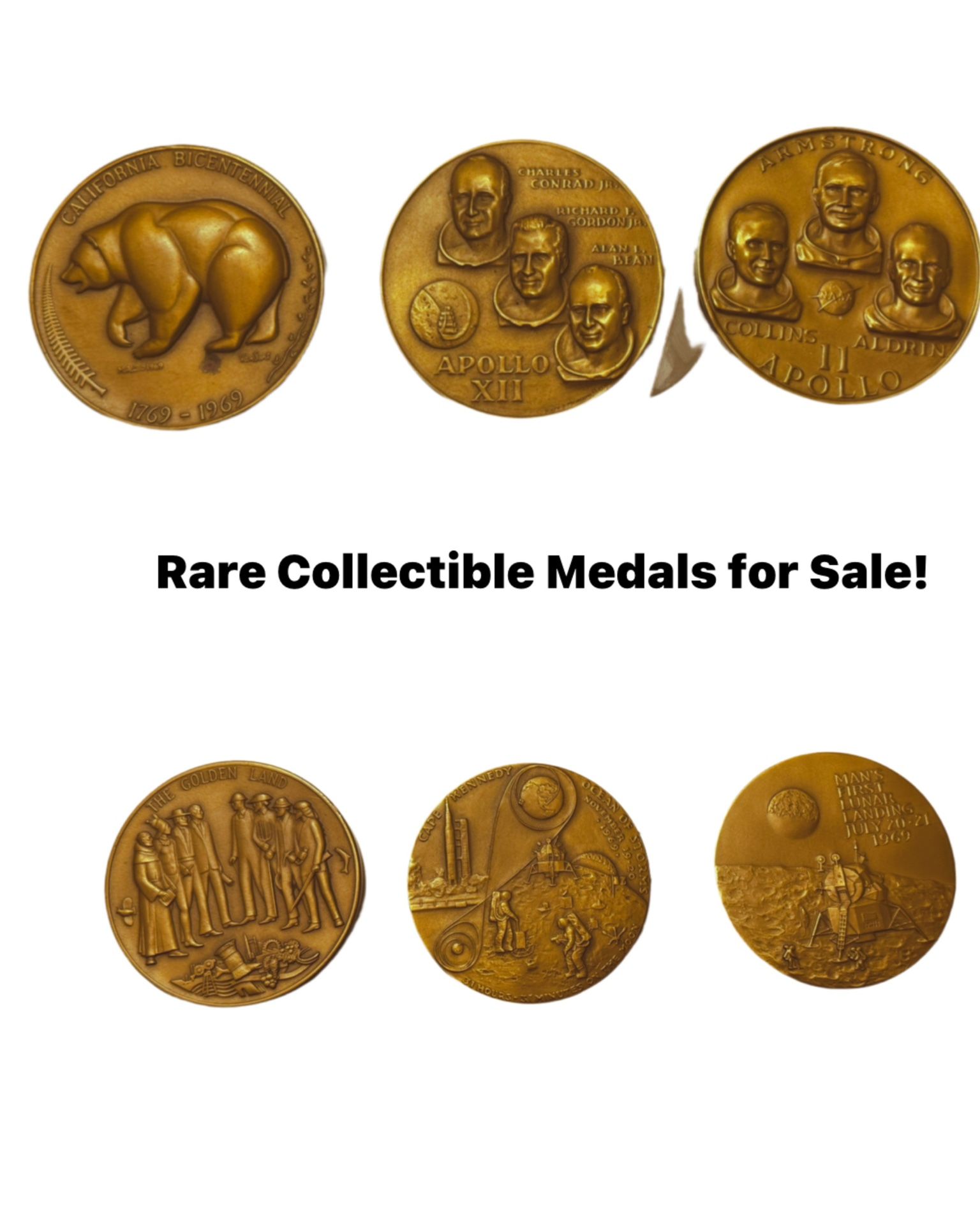 Rare Collectible Medals