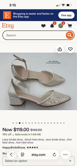 Ivory/champagne shoes