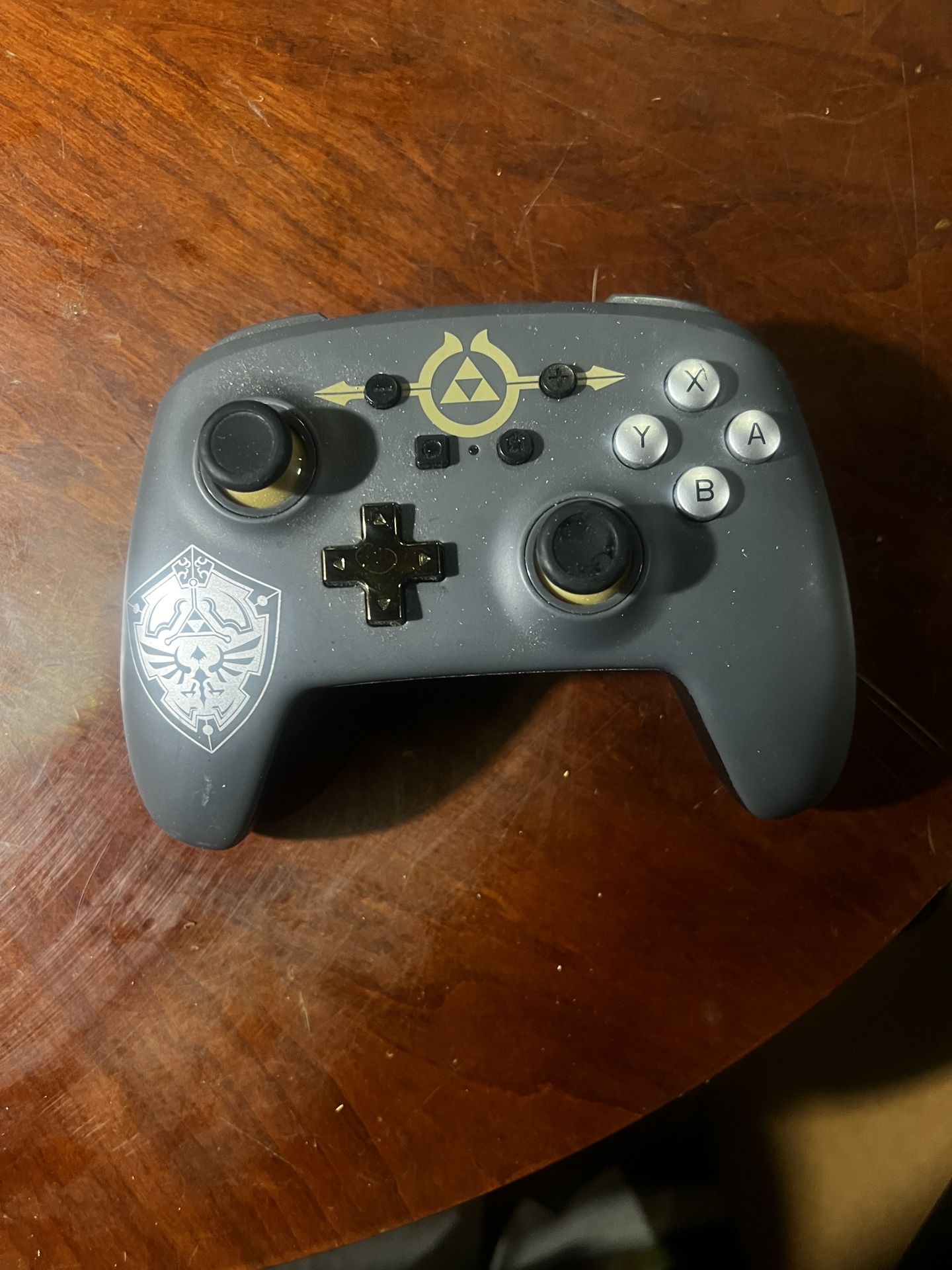 PowerA Enhanced Wired Controller for Nintendo Switch - Hylian Shield