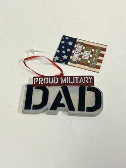 Military Dad Ornament