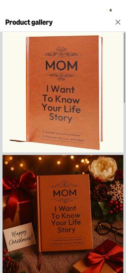 Mom, I Want to Know Your Life Story Journal - Hardcover Keepsake Book. The Gifts for Mom Birthday from Daughter Son to Tell Her Story. Sentimental Pre