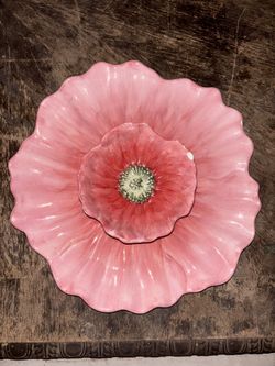 Floral Chip & Dip Ceramic