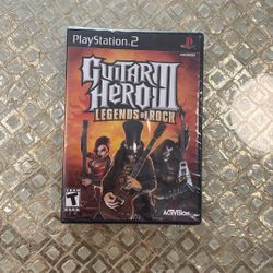 Guitar Hero 3  For PlayStation2 Teen Never Opened