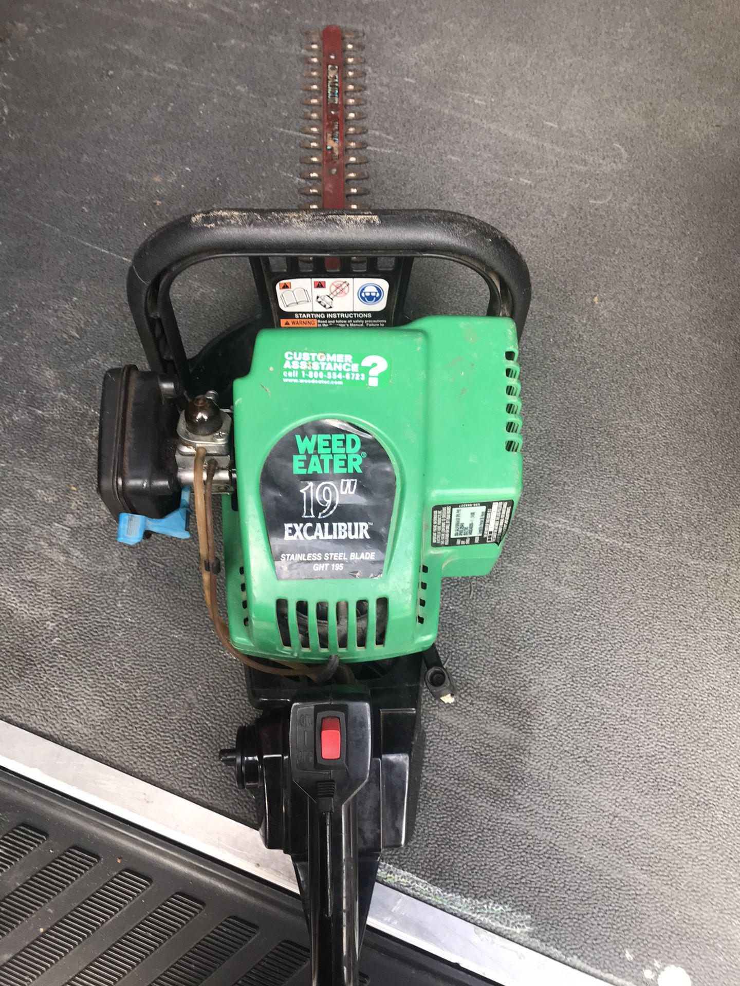 Weed eater 19” Excalibur