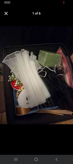 Box of eternal flower making