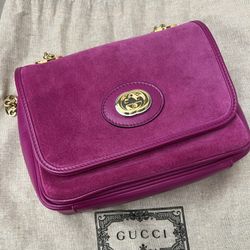 Marina Chain Flap Bag Leather Small