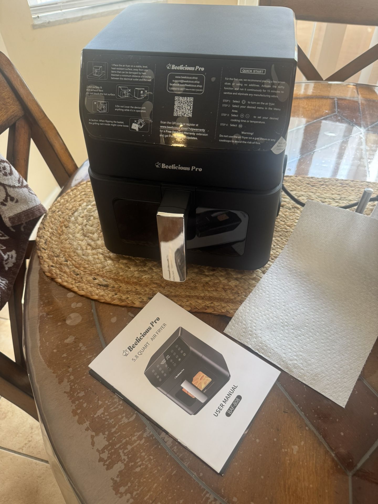 Never Used Air Fryer!