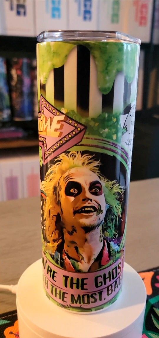 Beetlejuice 20oz Skinny Tumbler