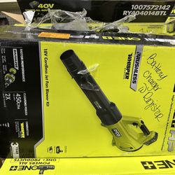 Ryobi 18v Cordless Jet Fan Blower Kit