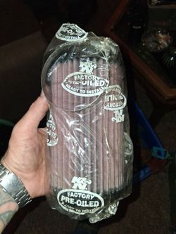 K&N Factory Pre-Oiled Air Filter