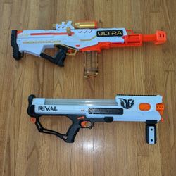 Nerf ultra Pharaoh & Nerf rival Xviii-6000