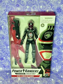 Red Power Ranger Figure