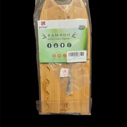 Bamboo Kitchen Cutlery Organizer 