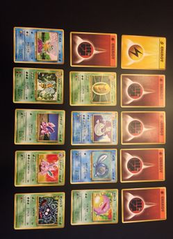 1996 Pocket Monsters cards - Pre Pokemon