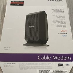 Netgear CM700 High Speed Cable Modem