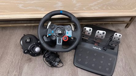Logitech G29 Racing Wheel + Pedals + Shifter Bundle (Like New)