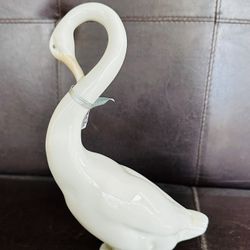 Rare Vintage Lladro Curled Neck Swan Figurine Hand Made in Spain