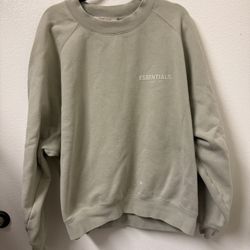 Fear of God Essentials Crewneck Sweatshirt Seafoam Sz XL
