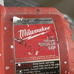 Milwaukee Circular Saw