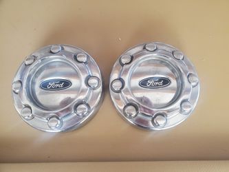 Yes Available Ford Super Duty F-250 F-350 Full Size 8 Lug Factory Stock Center Caps Great Condition Parts