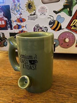 Roast and toast coffee mug