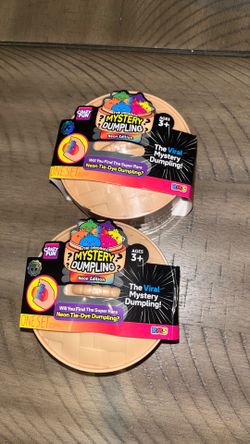 Mystery Neon tie dye dumpling squishy RMS