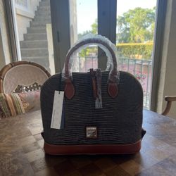 DOONEY & BOURKE NWT LEATHER SATCHEL 