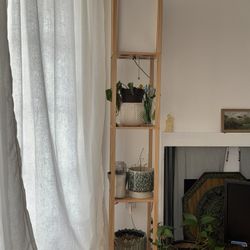Long Shelf With Top Lamp