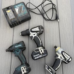 Makita Drill And Impact Set