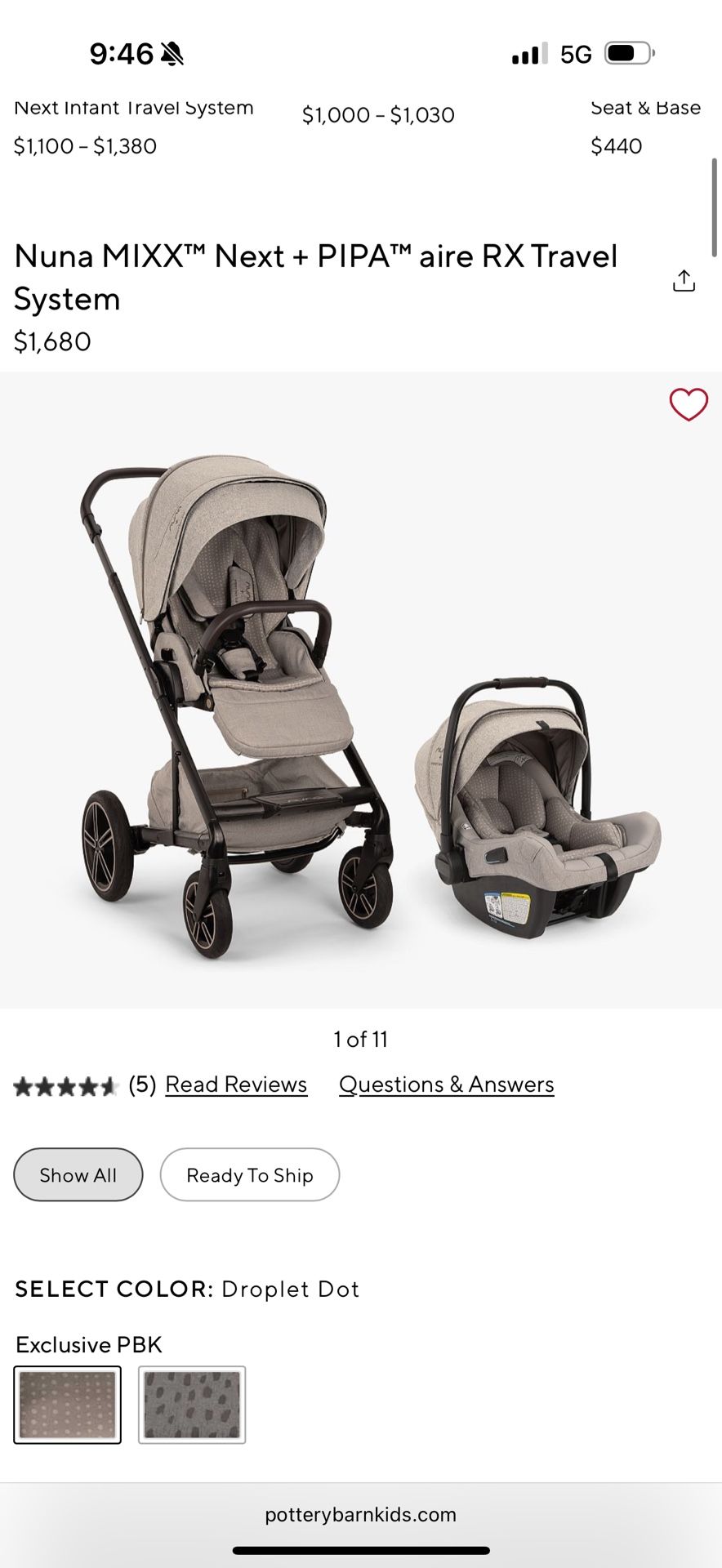 Nuna Stroller System