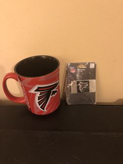 Atlanta Falcons coffee mug and money clip