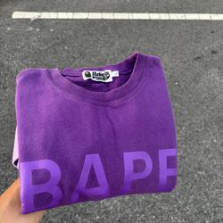 Authentic Vintage Bape Crewneck 