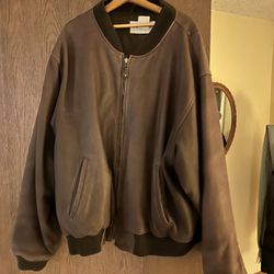 Men’s Eddie Bauer Leather Jacket 