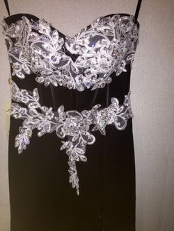 Brand new!!! Beautiful Black sequin prom dress size 2