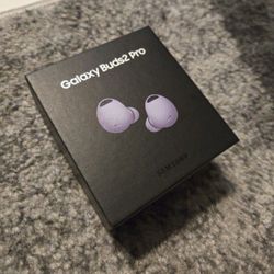 Galaxy Buds2 Pro Brand New Sealed Box Purple 