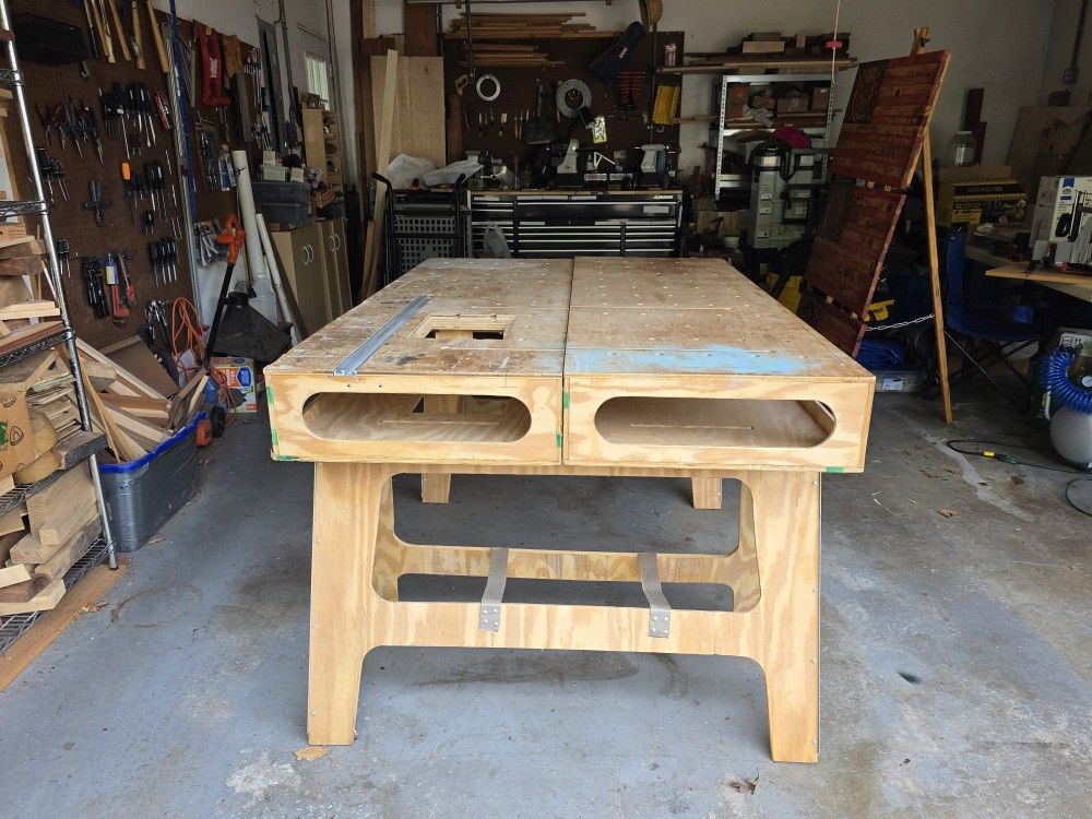 Plywood Heavy Duty Work Bench