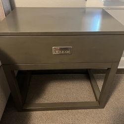 Beautiful Pair of Nightstands in Very Good Condition from Thom Filicia Thom Filicia One has some nicks 20” x.28” x 27”h $275/pair or $150 each Smoke f