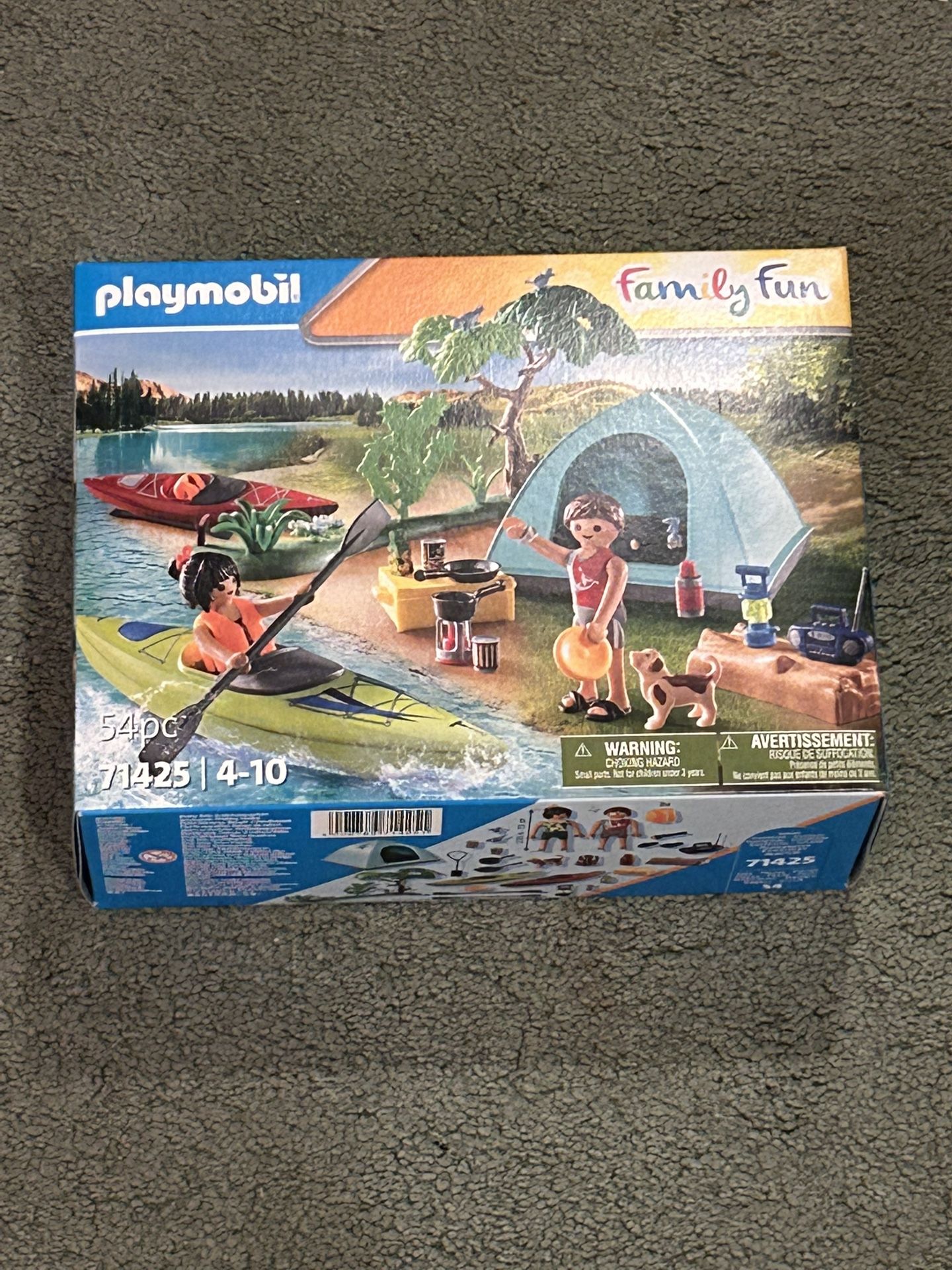 Playmobil Camping with Kayaks (New)