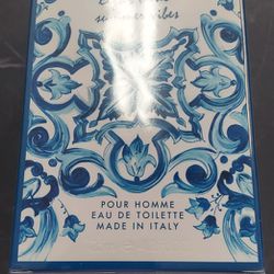 Men's D&G Light Blue Summer Vibes, New Unopened Box 