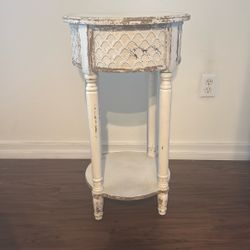 Moving Sale! White Wooden Table 