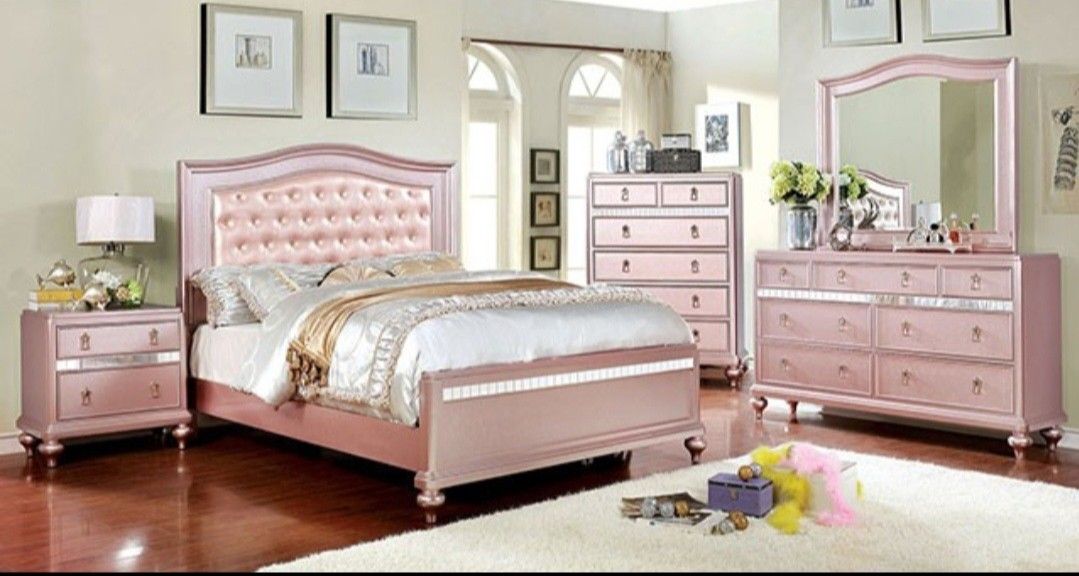 Brand New! 6pc Full Size Bedroom Set 😍/ Take It home with $39down/Hablamos Español Y Ofrecemos Financiamiento 🙋🏻♂️