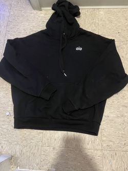 Black alo Hoodie Size S