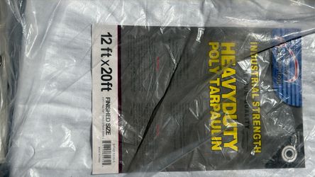 White tarp