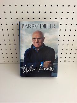 Who Knew by Barry Diller (2025, Hardcover) Brand New