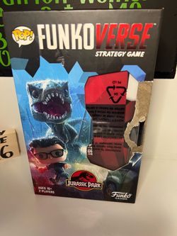 Pop Funko Verse Strategy Game Jurassic Park New Unsealed 2020
